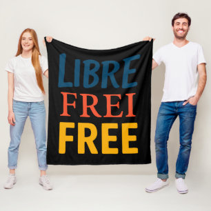 Libre Fleece Blanket