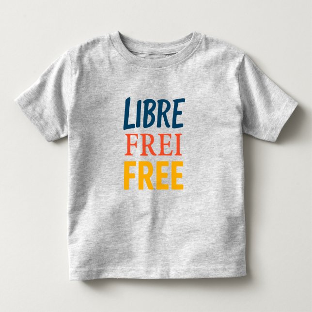 Libre Toddler T-Shirt (Front)