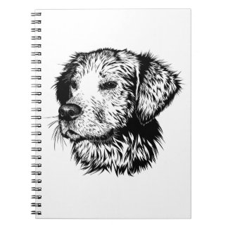 Libreta Con Espiral De Perro Notebook
