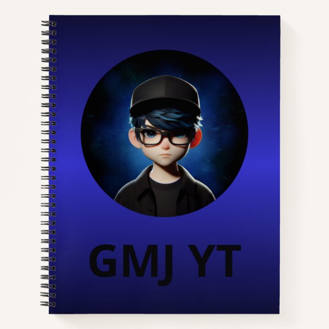 Libreta GMJ YT Notebook (Front)