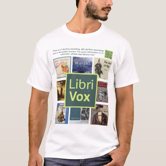 LibriVox Shirt - Style 3 (Front)