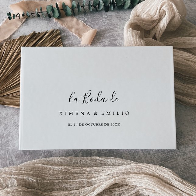 Libro de Huéspedes de Boda Española  Guest Book (Creator Uploaded)