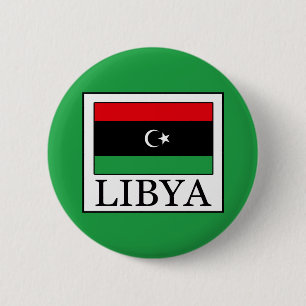 Libya 6 Cm Round Badge