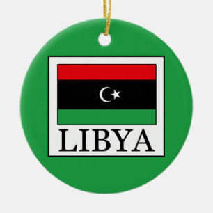Libya Ceramic Tree Decoration