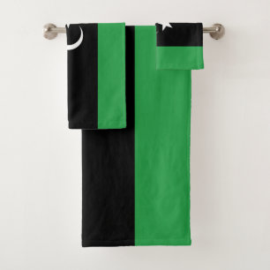 Libya Flag Bath Towel Set