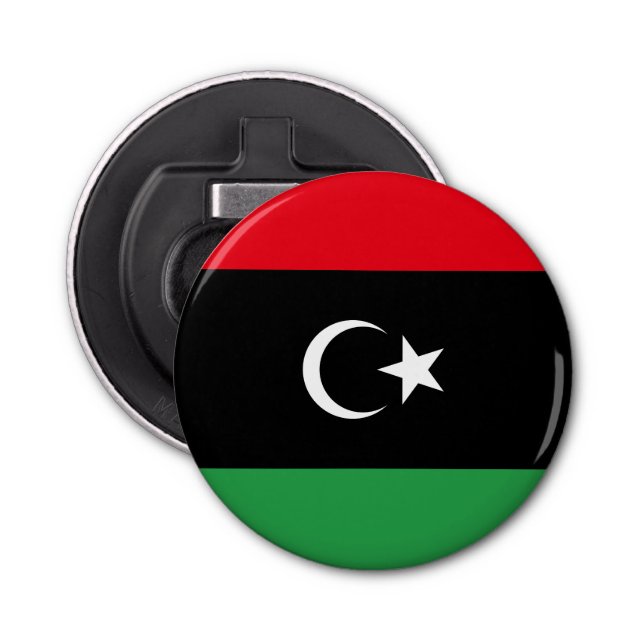 Libya Flag Bottle Opener (Front)