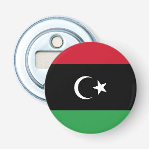 Libya flag bottle opener
