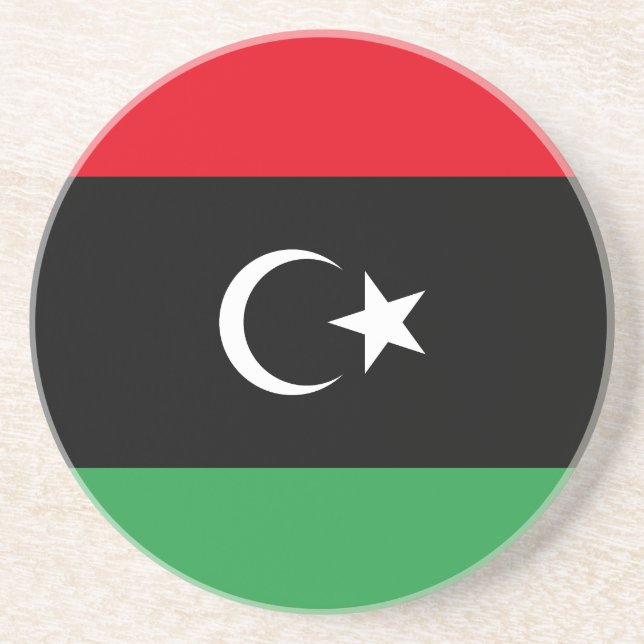Libya Flag Coaster (Front)