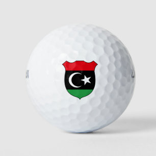 Libya Flag Grand Patriotic Golf Balls