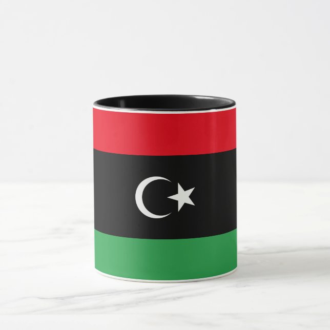 Libya Flag Mug (Center)