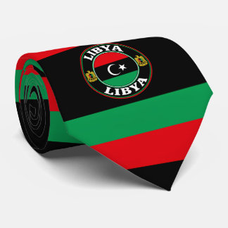 Libya Flag Neck Tie, Stylish Libyan Flag Tie. Tie