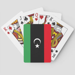 Libya Flag Playing Cards