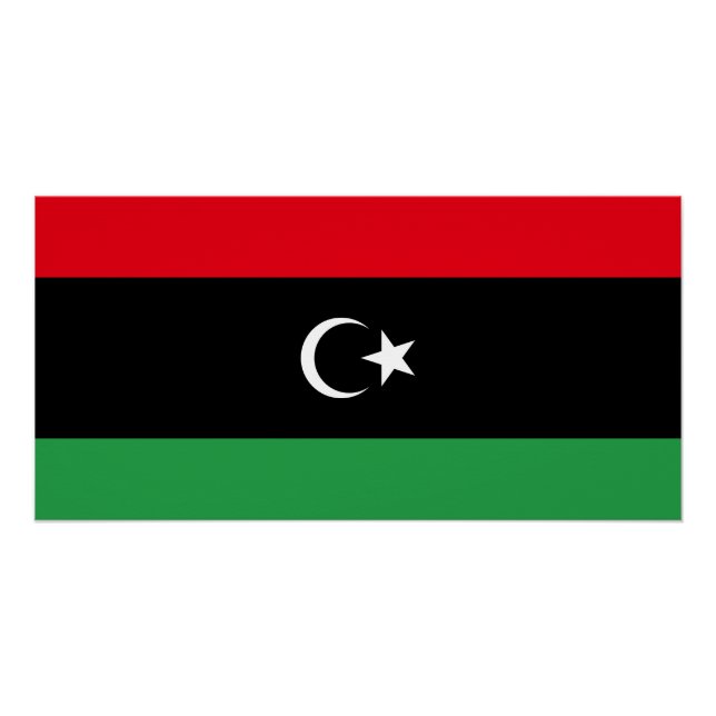 Libya Flag Poster (Front)