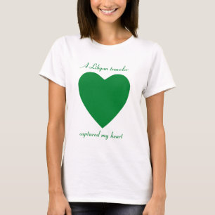 Libya Flag Sweetheart T-Shirt