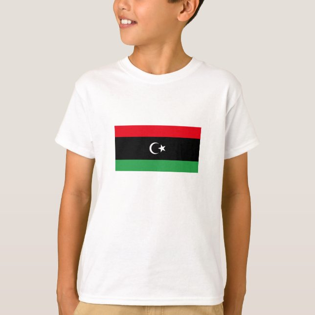 Libya Flag T-Shirt (Front)