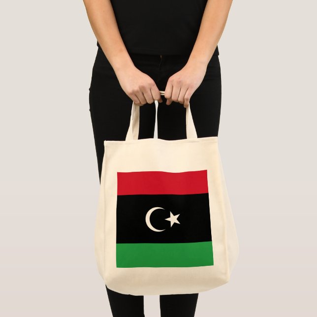 Libya flag tote bag (Front (Product))