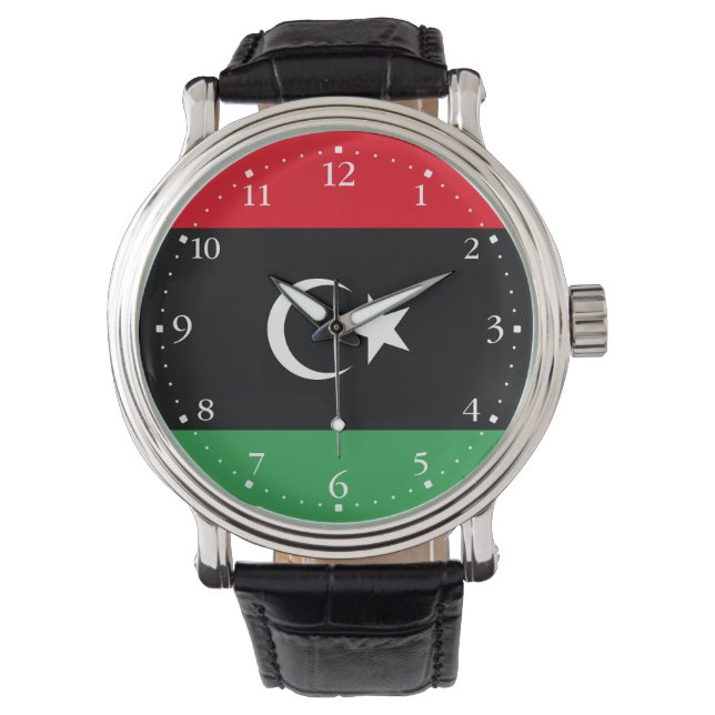 Libya Flag Watch (Front)