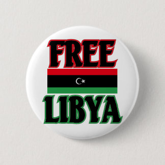Libya - Free Libya  ليبيا الحرة 6 Cm Round Badge