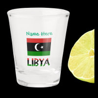 Libya Libyan Flag Green Personalised 
