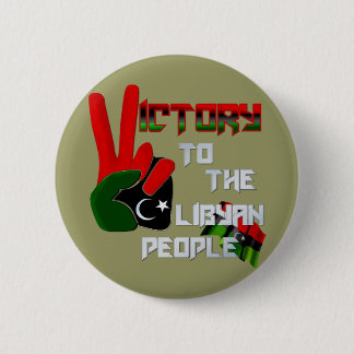 Libya - people army victory Artwork gifts 6 Cm Round Badge