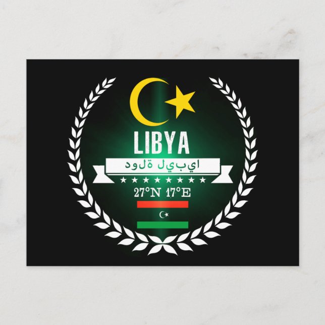 Libya Postcard (Front)