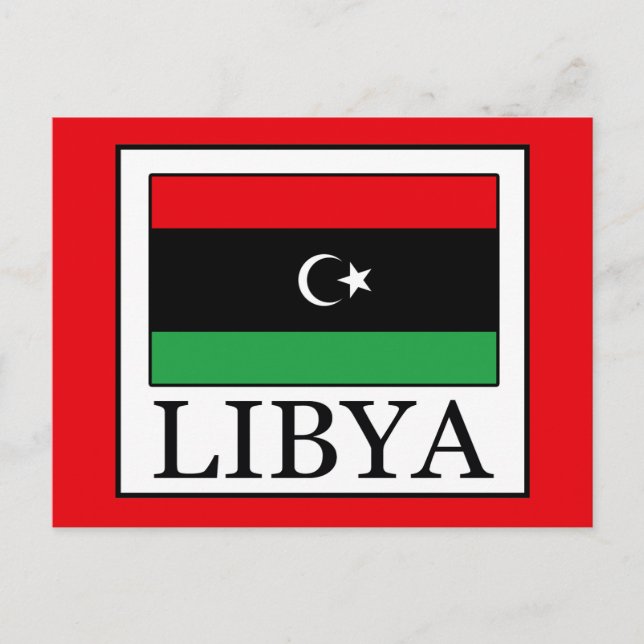 Libya Postcard (Front)