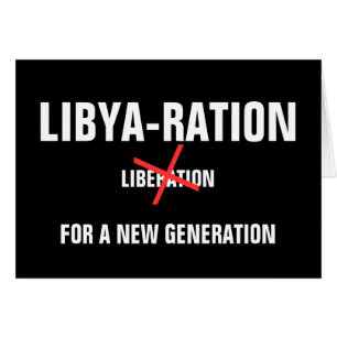 LIBYA-RATION FOR A NEW GENERATION
