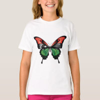 Libya Swallowtail Butterfly Flag