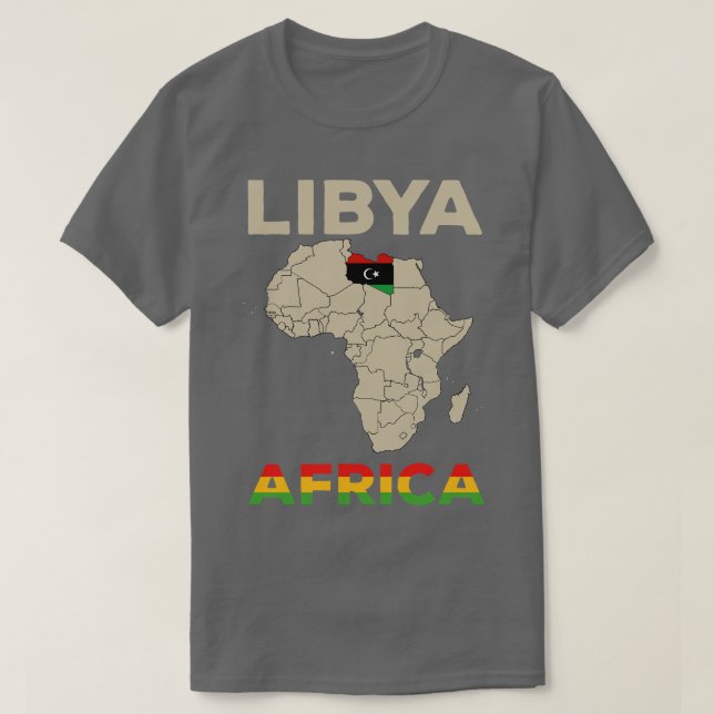 LibyaAfrica T-Shirt (Design Front)