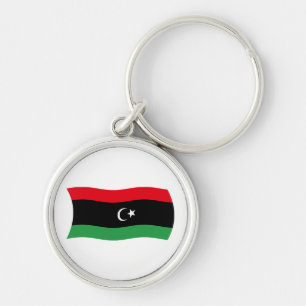 Libyan Flag Key Ring