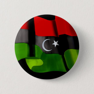 Libyan flag of Libya Independence Monarchy flag 6 Cm Round Badge