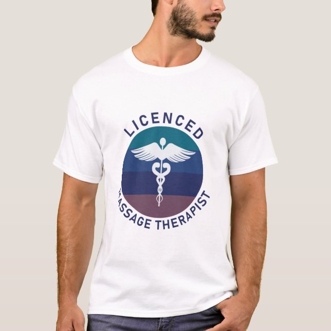 Licenced Massage Therapist T-Shirt (Front)
