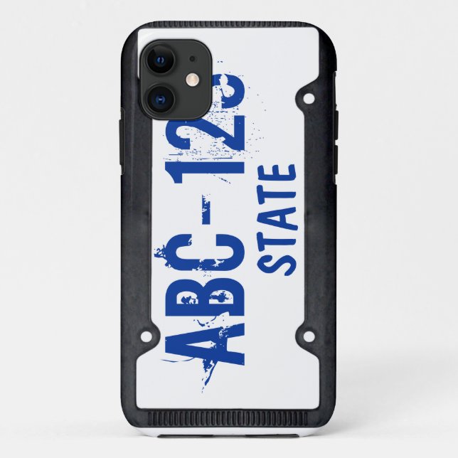 License Plate Case Cover (Back)