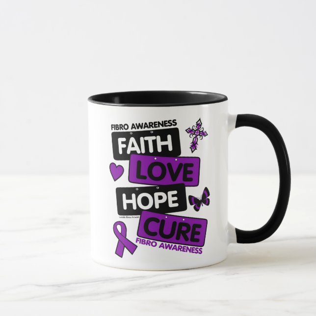 License Plates...Fibro Mug (Right)