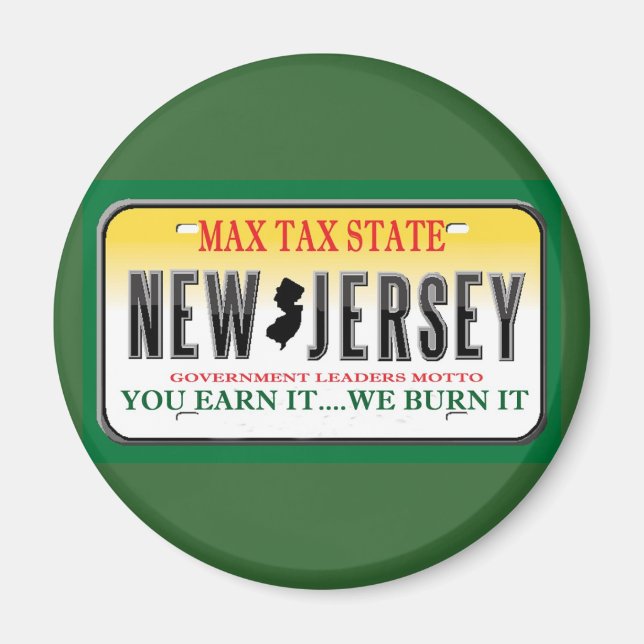 License Plates Magnet (Front)