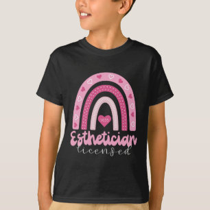 Licensed Aesthetician Graduation 2025 Skin Care Es T-Shirt
