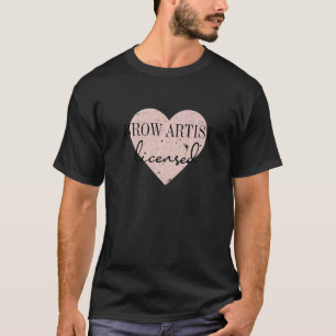 Licensed Brow Artist Graduation Brow Artist T-Shirt