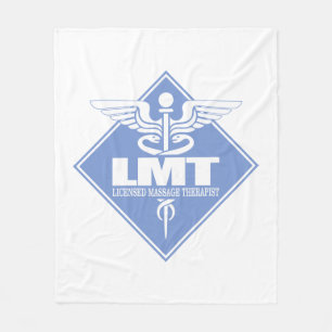 Licensed Massage Therapist Fleece Blanket