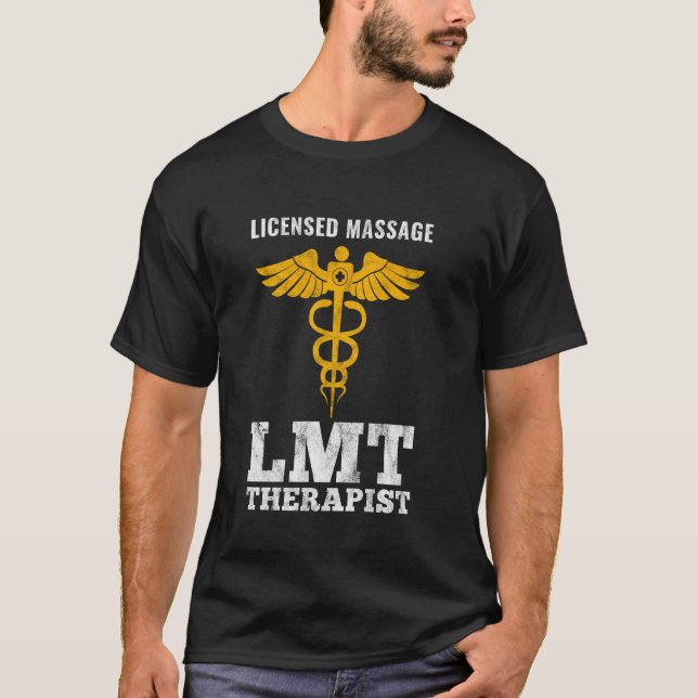 Licensed Massage Therapists Staff Of Hermes Massag T-Shirt (Front)