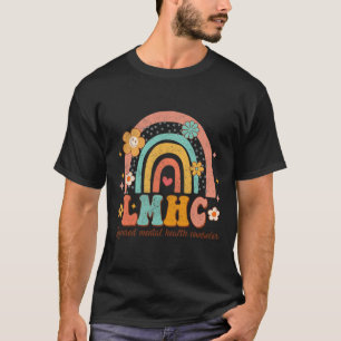 Licensed Mental Health Counsellor Therapist Groovy T-Shirt