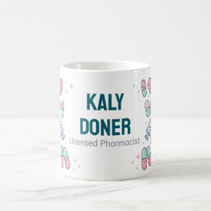 Licensed Pharmacist Personalized Mug Cute Pharma