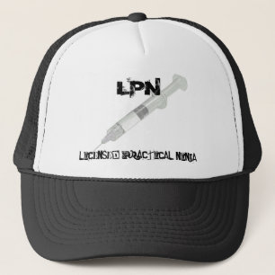 licensed practical ninja hat