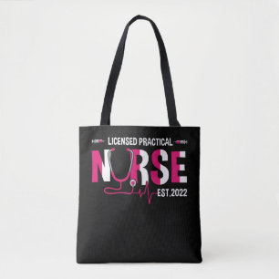 Licensed Practical Nurse Est 2022 LPN LVN Grad Stu Tote Bag