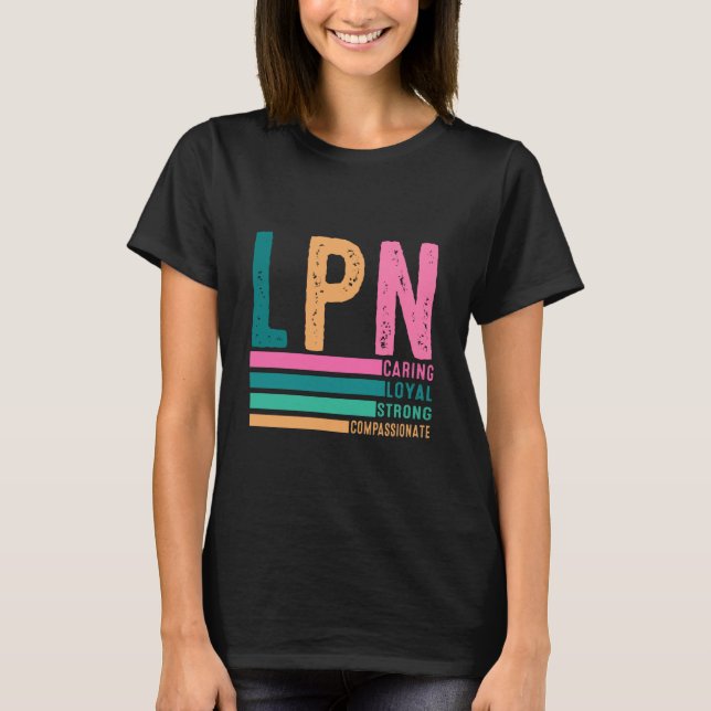 Licensed Practical Nurse T-Shirt (Front)