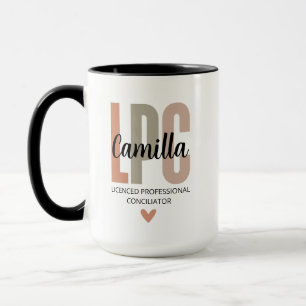 Licensed Professional Counsellor Gifts, LPC Therap Mug