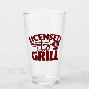 Licensed To Grill Glass
