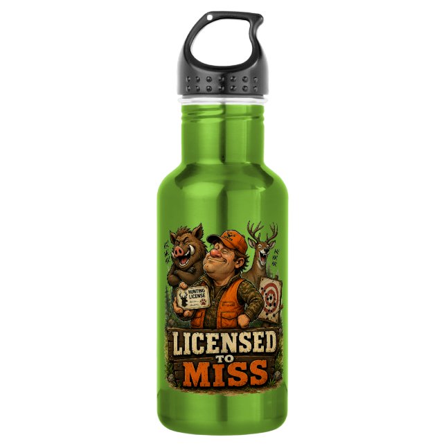 Licensed To Miss 532 Ml Water Bottle (Front)