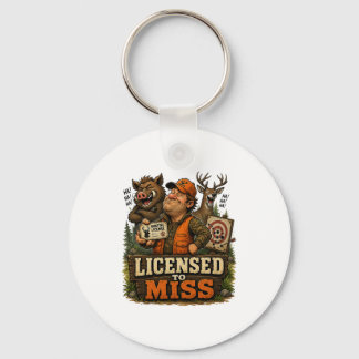 Licensed To Miss Key Ring