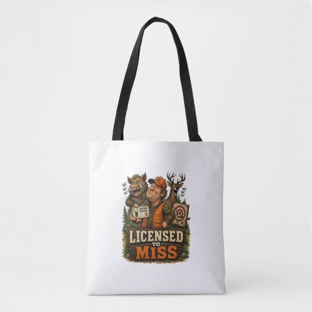 Licensed To Miss Tote Bag (Front)