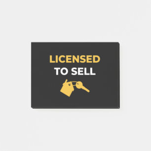Licensed To Sell Post-it Notes